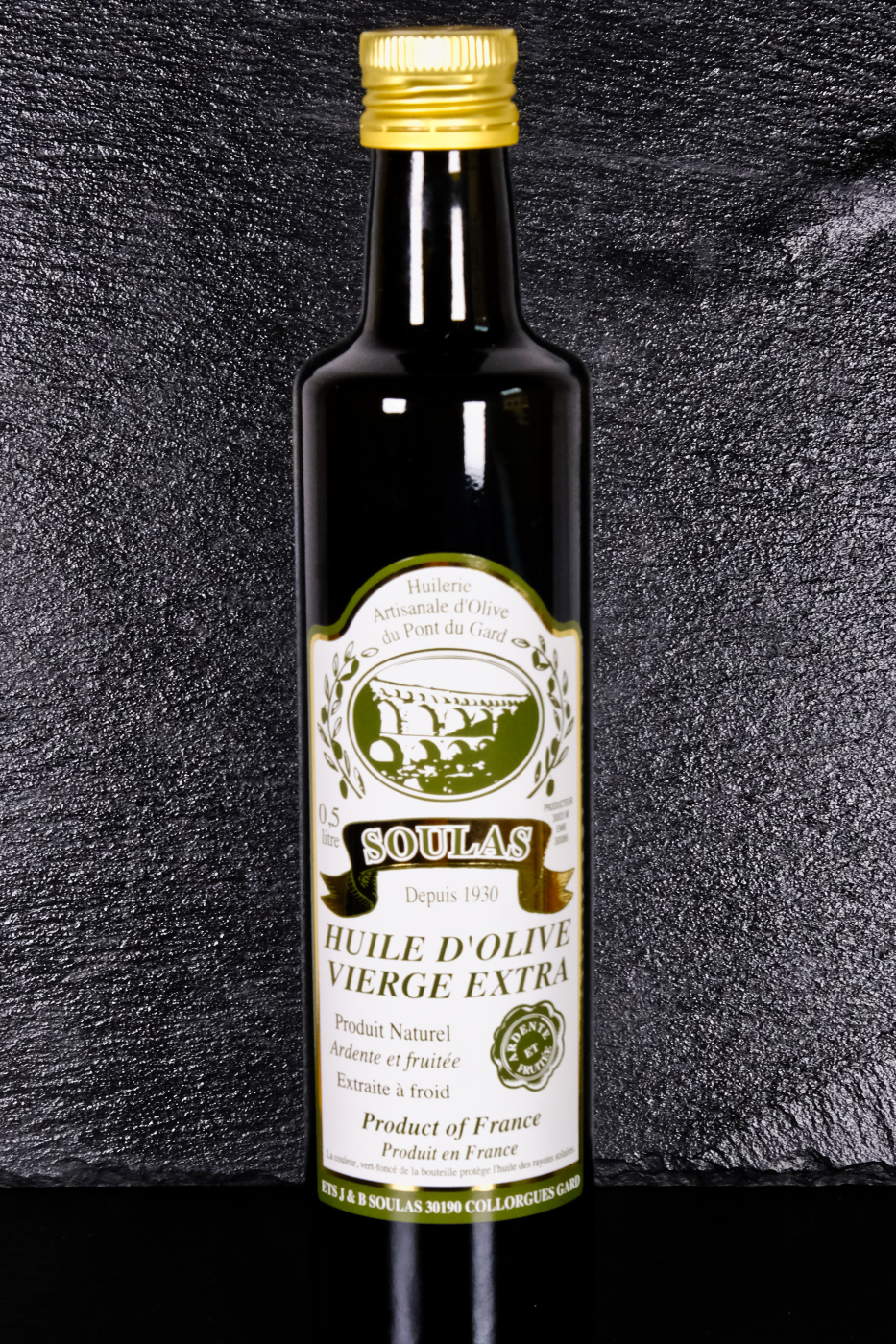 Olivenöl Soulas, Huilerie Artisanale du Pont du Gard 500ml