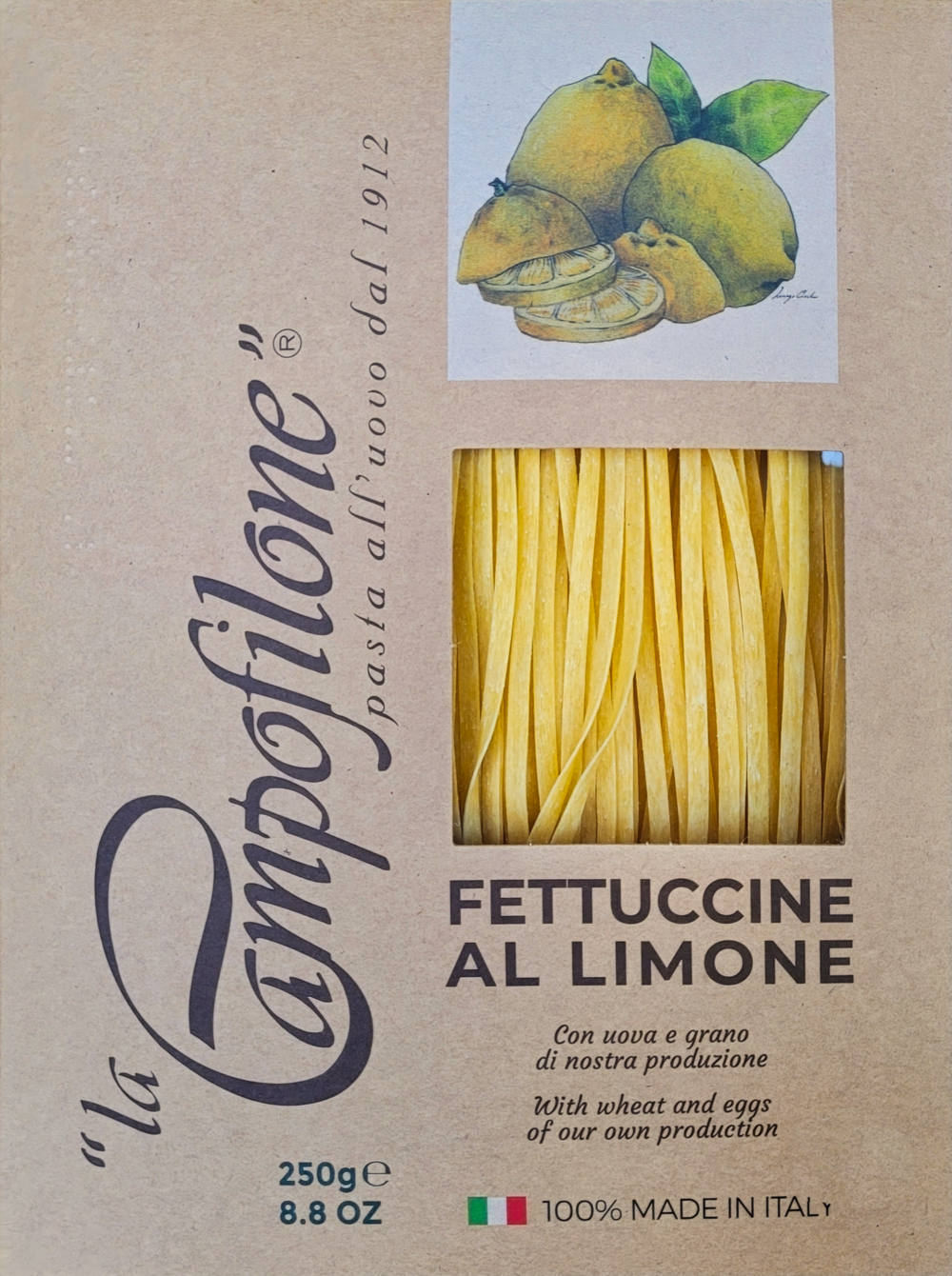 CAMPOFILONE - Fettuccine mit Zitrone 250g